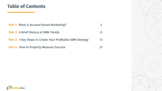 Master Guide to Account Based Marketing 101